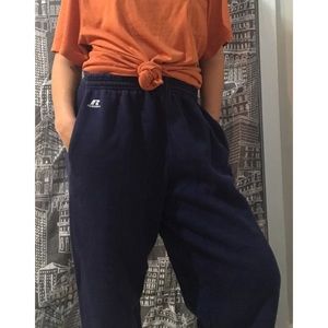 Russel navy blue sweatpants